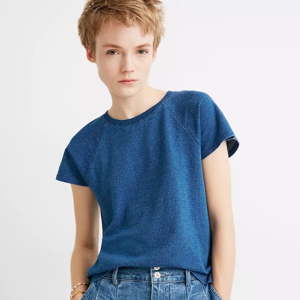 NWOT Madewell Flare-Sleeve Raglan Tee | XXS